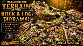 Woodland Terrain Real Organic Texture & Flocking - Goliath Birdeater Tarantula - Part 20