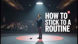 HOW TO STICK TO A ROUTINE.