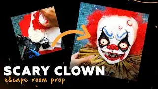 Scary Clown prop from Haunted Toystore escape room | A+ Props