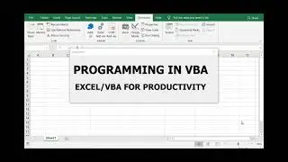 VBA For Productivity