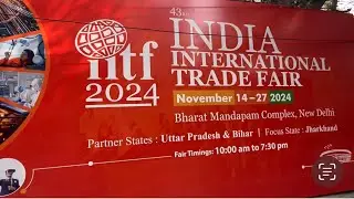 Chleye mere sath TRADE FAIR-2024 pragati maidan|| IITF( PART-1)|| #vlog #delhi #youtube #daily vlog