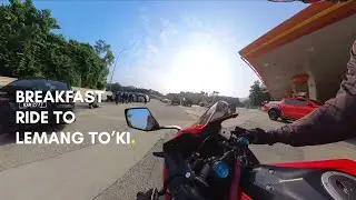 CBR250RR | CF-MOTO 450SR Breakfast Ride Lemang To&rsquo;ki 2 01/10/23