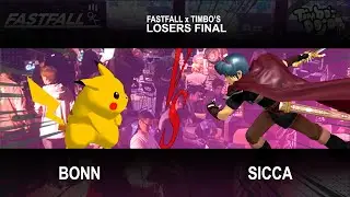 Fastfall x Timbo's Dojo Singles LF - BONN vs SICCA