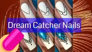Dream catcher Nails Design Ideas