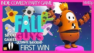 Fall Guys: Ultimate Knockout - First Win PC Gameplay (No commentary) 1440p