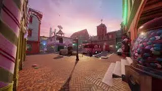 Rainbow Six Siege Ambience - Sugar Fright Map - Wind sounds - Chillout sounds for studying & working