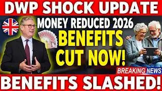 🚨 DWP Emergency Update | 4 UK Benefits Cut in 2026 | Who Loses Payments Now?