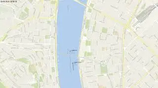 Tragic boat accident on the Danube 30/05/2019 simulation