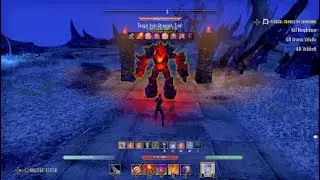 Magicka DK DPS test Harrowstorm 80k