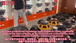 Welcome clients came from Kenya. Want to buy a sound system? Welcome to visit our company