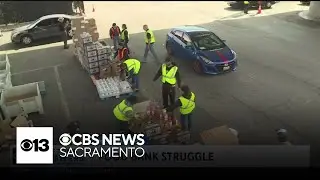 Sacramento County says food banks already struggling ahead of SNAP benefits being halted