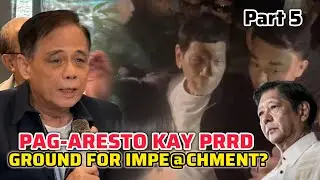PAG-ARESTO KAY PRRD, GROUND FOR IMPE@CHMENT? 