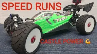 How fast is our ARRMA TYPHON 3S on a Castle sidewinder esc and 3800kv motor? ( ZEEE & GOLDBAT LIPOS)