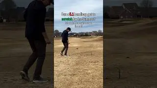This par 3 is a BEAST! #golf #golfshorts #golfswing #fyp
