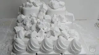 ASMR satisfying crush baking soda crumble relaxing video #asmr #crush #bakingsodaasmr #crumble