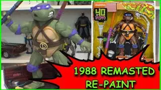 CUSTOM ACTION FIGURE:TMNT REMASTERED??? New 1988 Remastered Turtles from Playmates, Figures