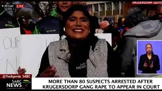 Krugersdorp | More than 80 suspects arrested following gang rape in West Village to appear in court