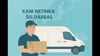 Kokiems žmonėms NETINKA krov. mikroautobuso vairuotojo darbas /Darbo su mikroautobusu darbo ypatumai