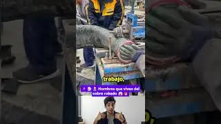 ⚡🍺👷 ♂️ Hombres que viven del cobre robado 😱🔥 #parati #viral #tendencia #shorts