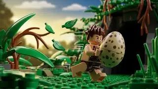 &ldquo;LEGO Caveman vs Dinosaur &ndash; The Great Egg Escape! 🦕🔥 #lego
