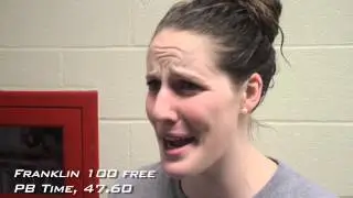 Missy Franklin swims 2nd fastest 200 Backstroke in History