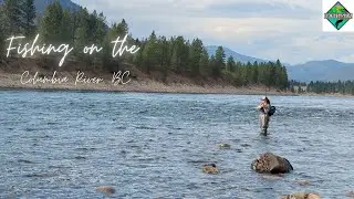 Columbia River BC: Switching from walleye to rainbow trout fly fishing