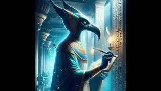 Thoth- Egyptian mythology, God of wisdom #egyptianmythology #god #mythversechronicles