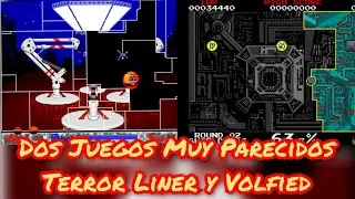 Dos Juegos Muy Parecidos Terror Liner y VolfieD#commodoreamiga #amiga500#retro #retrogaming #taito 