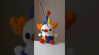 Ouchies! :'0 #clown #clowncore #clowns #amigurumi #crochet #crochetpattern #cute #silly