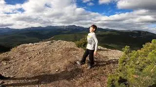 Missinglink mountain hike Alberta Canada