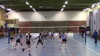 Alexandra Vajdova Volleyball Full Game 2016/2017 GVK vs. Holte