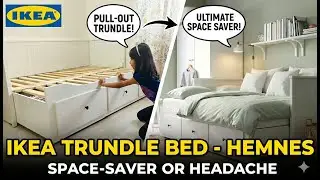 Review ~ IKEA Hemnes Trundle Bed || Pros and Cons