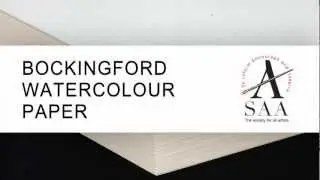 How to Use: Bockingford Watercolour Paper