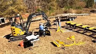 Building my new Frontier Sawmill 
