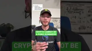 Is Cryptocurrency The WORLDS GREATEST Ponzi Scheme?