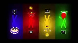 Stickman Party 1 2 3 4 Player - NEW MINIGAMES Tournament Mode 2026 Update