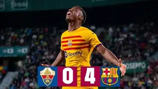 ELCHE 0- 4 BAR&Ccedil;A | LALIGA 2022/23 MD27