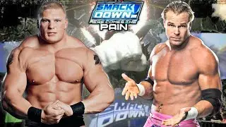 WWE Brock Lesnar vs Billy Gunn SmackDown 26 February 2004 | SmackDown Here comes the Pain PCSX2