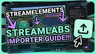 How to import from Stream Elements to Streamlabs