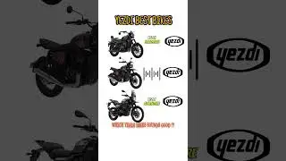 Yezdi All Bikes Exhaust Sounds Comparison 📢🔥 #adventure #scrambler #roadstar #yezdi #scproject