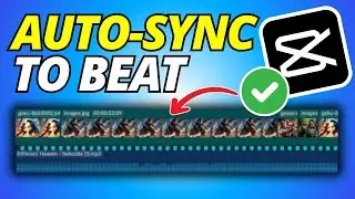How To Auto-Sync Video To Music Beat in CapCut