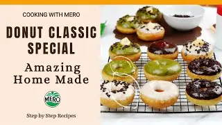 RESEP DONAT EMPUK DAN LEMBUT - DONUT CLASIC SPECIAL BY MERO BAKING DEMO