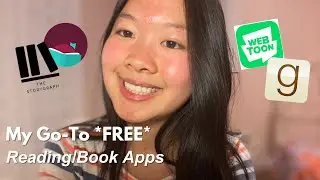 My Go-To *FREE* Reading/Book Apps📚📱| Audible Alternative, Quality Webcomics, + Reading Trackers