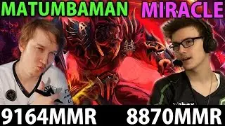 Miracle- [Axe] & Matumbaman [Lycan] Dota2: Wolf is at Your Door