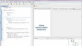 Visual Tracing for the Eclipse Java Debugger