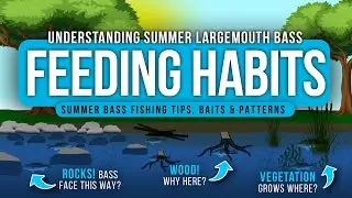 Понимание особенностей питания окуня ☀️🐟 &ndash; Как поймать летнего окуня рядом с камнями, деревьями и...