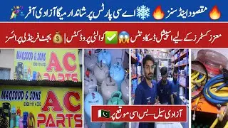 Maqsood & Sons Mega Azadi Offer on AC Parts &ndash; Special Discounts for Valued Customers!