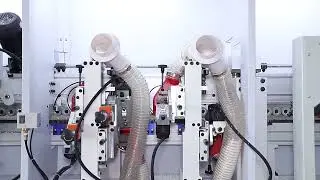 Laser edge banding machine KF63-KS from Quick CNC,Clean,Laser,Premilling,Corner Trimming#Quick