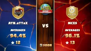 ATN.aTTaX vs MCES | MAY QUALIFIERS FINALS HIGHLIGHTS | CLASH OF CLANS 2021 | STRIVE