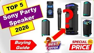 Best Sony Party Speaker in India 2026 ⚡ Price List ⚡ सबसे अच्छे सोनी पार्टी स्पीकर